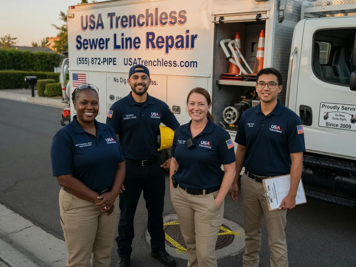 Sewer Line Repair company in New Burnside, IL